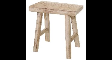 Plantverhoger / plantentafel - bankje - Decowood - 40 x 22 x 26 cm - rechthoek