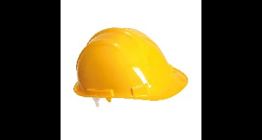 Portwest Bouwhelm - geel - verstelbaar 55-62 cm - veiligheidshelm