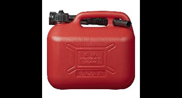 Pro Plus jerrycan/benzinetank - rood - 5 liter - Voor benzine/diesel