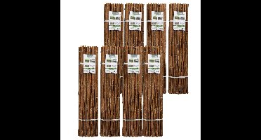 ProGarden Wilgscherm / wilgmat - 20 meter - bruin - tuinscherm / schutting