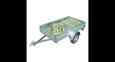 ProPlus Aanhanger afdeknet - 150 x 220 cm - elastische bevestiging - groen