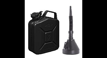 ProPlus Jerrycan met trechter - voor brandstof - 5 liter - metaal
