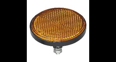 ProPlus Reflector - set 2x - oranje - boutbevestiging - 60mm - M5 bout - rond