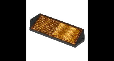 ProPlus Reflector - set 2x - oranje - schroefbevestiging - 104 x 40 mm