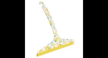 Raamwisser - raamtrekker - douchewisser - geel - pp kunststof - 25 x 20 x 3 cm