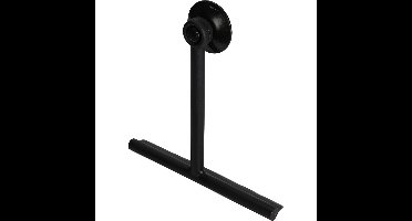 Raamwisser - raamtrekker - douchewisser - zwart - pp kunststof - 22 x 24 x 3 cm