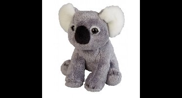 Ravensden Pluche dierenknuffel - koala beer - 15 cm - buideldier knuffel