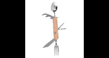 Redcliffs Survival mes - multifunctioneel met bestek - 8 functies - noodpakket - outdoor