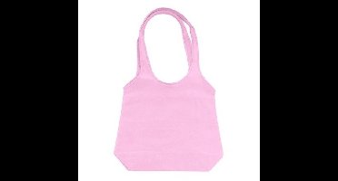 Roze opvouwbare tas/shopper