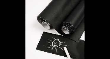 Schoolbord - krijtbord folie - op rol - zelfklevend - 45 x 200 cm