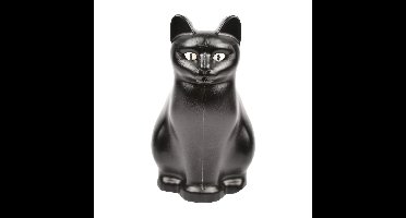 Season Deco Gieter - 3 liter - kat / poes - zwart - kunststof