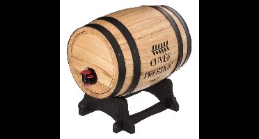 Secret de Gourmet Wijndispenser - Vat op verhoging - 5.5 liter - dranken - hout