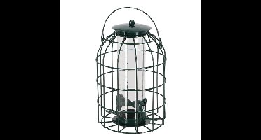 Selectieve zaadsilo Mees - staal - 16 x 24 cm - vogel voedersilo voor zaden