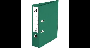 Set van 10x stuks ringband map/ordner groen 75 mm A4