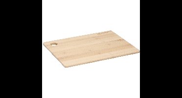 Set van 1x stuks snijplanken naturel rand 28 x 38 cm van bamboe hout