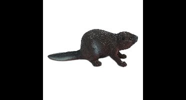 Set van 4x stuks speelgoed bever dier 5 cm - Action products