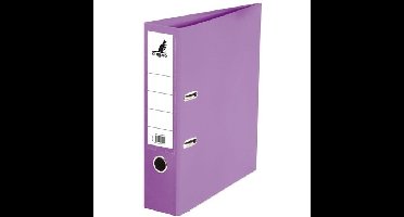 Set van 6x stuks ringband map/ordner paars 75 mm A4