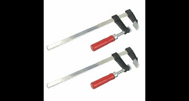 Snelspan lijmklem - 2x - verzinkt staal - bereik 300 mm - lijmtang