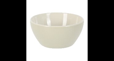 Soepkommen/serveer schaaltjes - Acapulco- porselein - D14 x H6.5 cm - creme - Stapelbaar