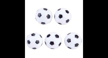 Tafelvoetbal balletjes - 10x stuks - D3 cm - mini voetballetjes