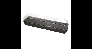 Talen Tools Kweekbak - met deksel - 8 x 54 x 15 cm - proagator - moestuinbak