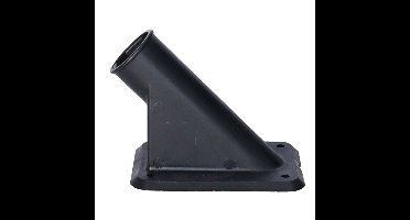 Talen Tools Vlaggenstokhouder - zwart - kunststof - voor 30 mm vlaggenstok