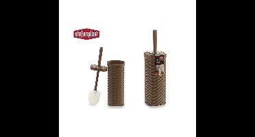 Toiletborstel/wc-borstel Elegance luxe serie beige 40 cm