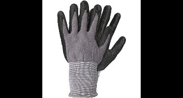 Tuinwerkhandschoenen/werkhandschoenen grijs/zwart