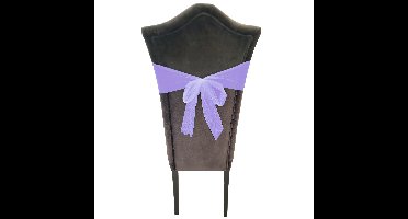 Tule stof op rol - paars - 30cm x 9meter - Organza/mesh decoratie stoffen