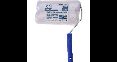Verfroller/vachtroller met beugel - 20 cm - incl. extra roller