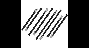 Voordeelset van 8x stuks caravan/camper fietsen spanbanden 50/75/100 cm