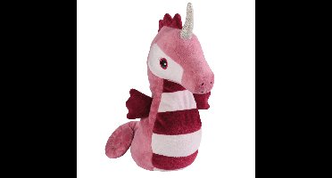 Warmies Magnetron knuffel - Eenhoorn zeepaardje - roze - 40 cm - warmteknuffel - heatpack - coldpack