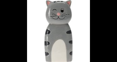 Waterverdamper radiator - kat - kunststeen - kinderkamer - 18 cm - luchtbevochtiger