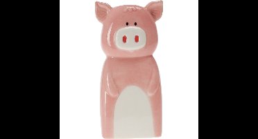 Waterverdamper radiator - varken - kunststeen - kinderkamer - 18 cm - luchtbevochtiger