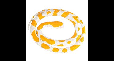 Wild Republic Albino python slang - Rubberen Slang - 117 cm - Halloween enge dieren