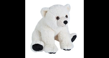 Wild Republic Ijsbeer knuffel - 30 cm zacht - pluche speelgoed