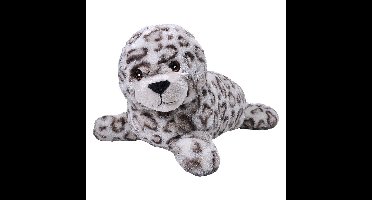 Wild Republic pluche zeehond knuffeldier - grijs - 30 cm - zeehonden