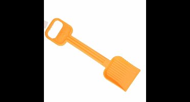 Zand speelgoed schep - oranje - 54 cm - kunststof - strandschep