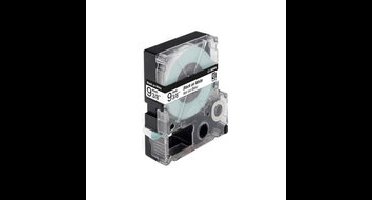 Huismerk Epson LC-3WBN9 (C53S624402) Labeltape 9mm Zwart op Wit