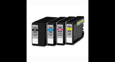 Huismerk Canon PGI-1500 XL Inktcartridges Multipack (zwart + 3 kleuren)