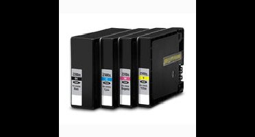 Huismerk Canon PGI-2500 XL Inktcartridges Multipack (1x zwart + 3 kleuren)