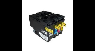 Huismerk Brother LC-3235 XL Inktcartridges Multipack (zwart + 3 kleuren)