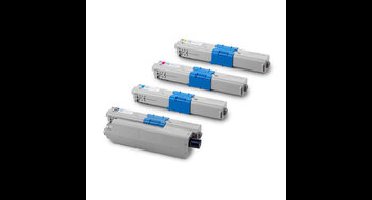 Huismerk OKI C301/C321 (44973533-44973536) Toners Multipack (zwart + 3 kleuren)