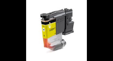 Huismerk Brother LC-521Y Inktcartridge Geel