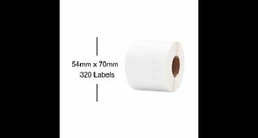 Huismerk DYMO 99017 / S0722460 Labels (50x12mm)
