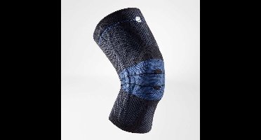 Bauerfeind GenuTrain met Siliconenboord Kniebrace - 4C - Universeel - Zwart