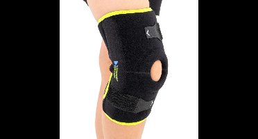 Reh4Mat Neopreen Kniebrace Met Scharnieren Voor Kinderen - 2 - Zwart