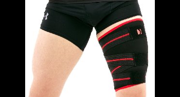 Reh4Mat Neopreen Verstelbare Dijbeenbrace Bovenbeenbrace - L