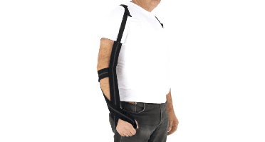 Reh4Mat Stroke Orthese - Ondersteunende Armorthese na beroerte - S - Zwart