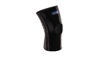 Thuasne Neopreen Kniebandage - L - Universeel - Zwart